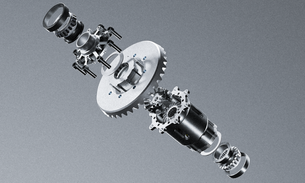 utomotive differential gear assembly